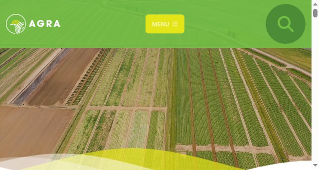 Screenshot of agra.org