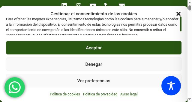 Screenshot of agrae.es