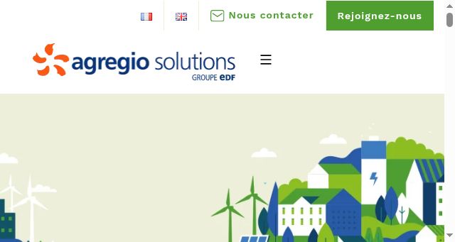 Screenshot of agregio-solutions.com