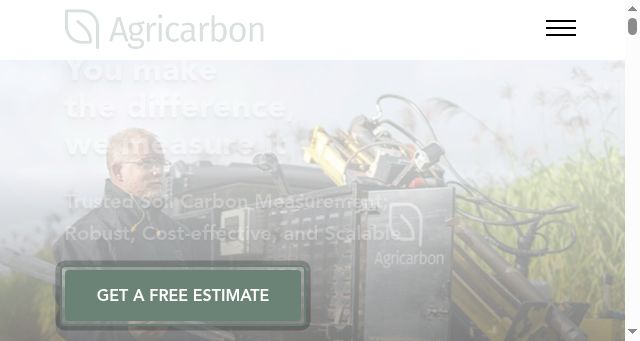Screenshot of agricarbon.co.uk