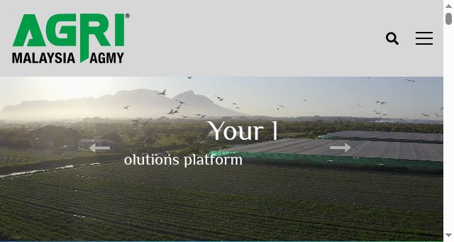 Screenshot of agrimalaysia.com.my