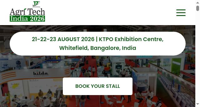 Screenshot of agritechindia.com