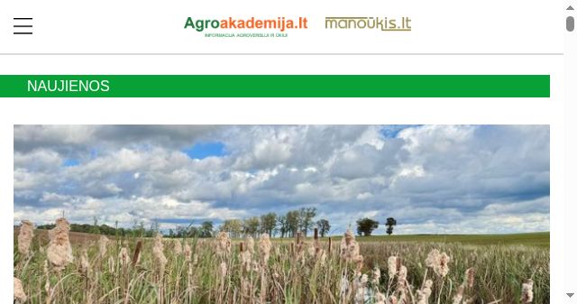 Screenshot of agroakademija.lt