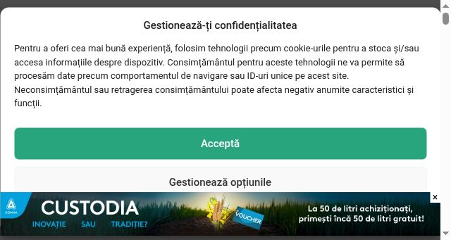 Screenshot of agrobiznes.ro