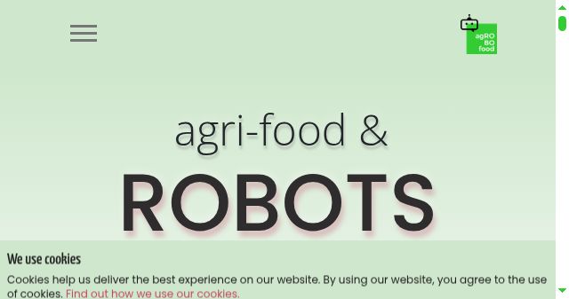 Screenshot of agrobofood.eu