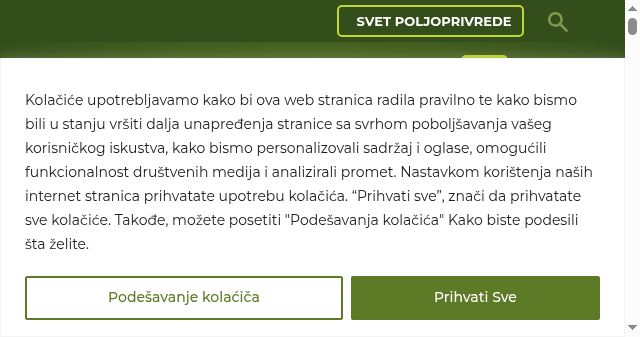 Screenshot of agromedia.rs