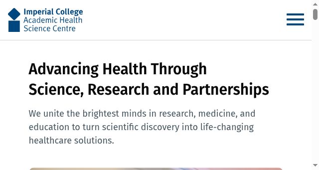 Screenshot of ahsc.org.uk