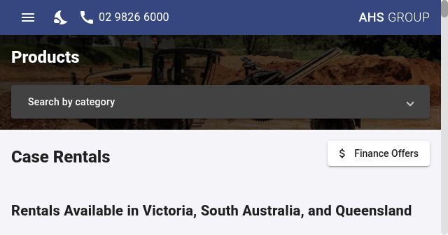 Screenshot of ahsgroup.com.au