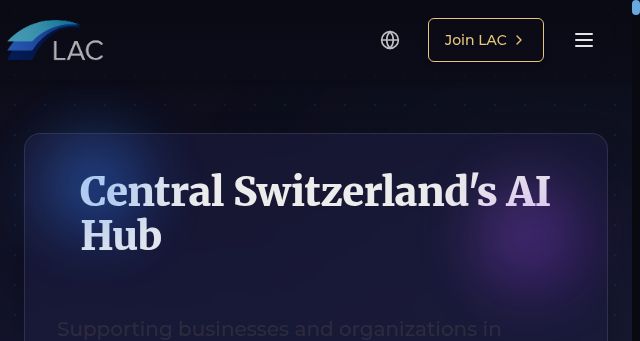 Screenshot of ai-community.ch