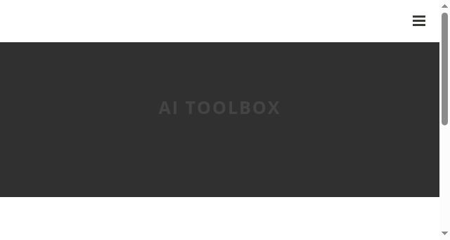 Screenshot of ai-toolbox.online