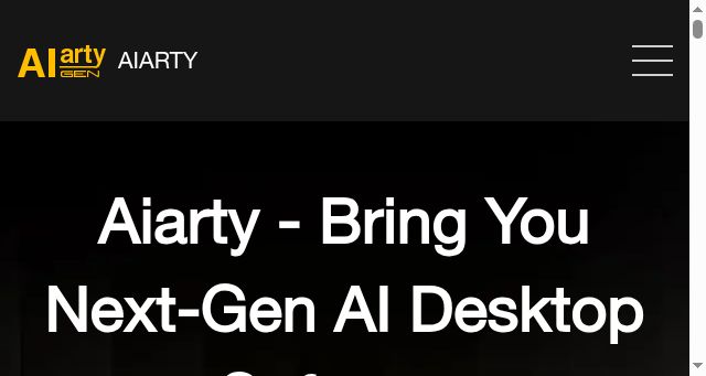 Screenshot of aiarty.com