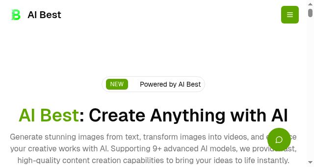 Screenshot of aibest.live