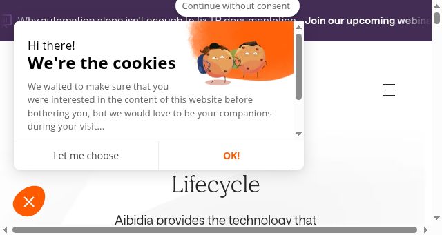 Screenshot of aibidia.com