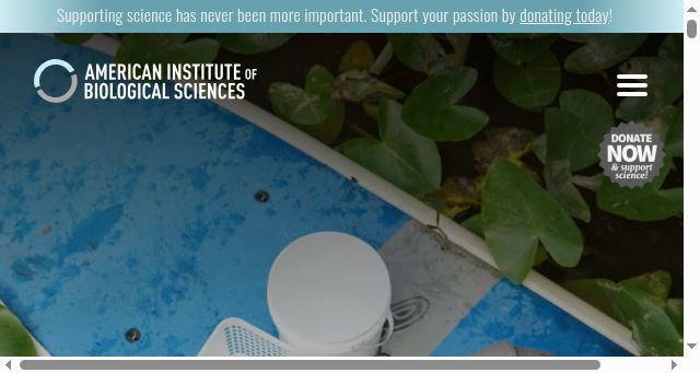 Screenshot of aibs.org