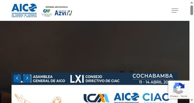 Screenshot of aico.org