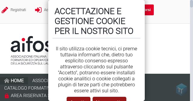 Screenshot of aifos.org