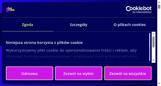 Screenshot of aihrforum.pl