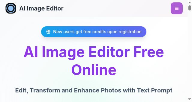 Screenshot of aiimgeditor.org