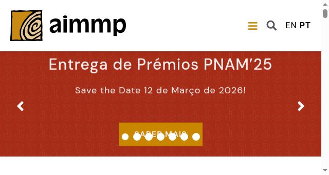 Screenshot of aimmp.pt