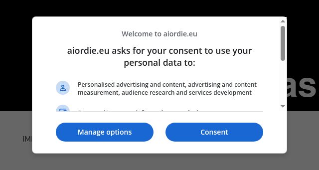 Screenshot of aiordie.eu