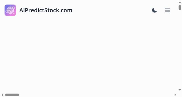 Screenshot of aipredictstock.com