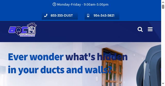 Screenshot of air-duct-cleaning-florida.com