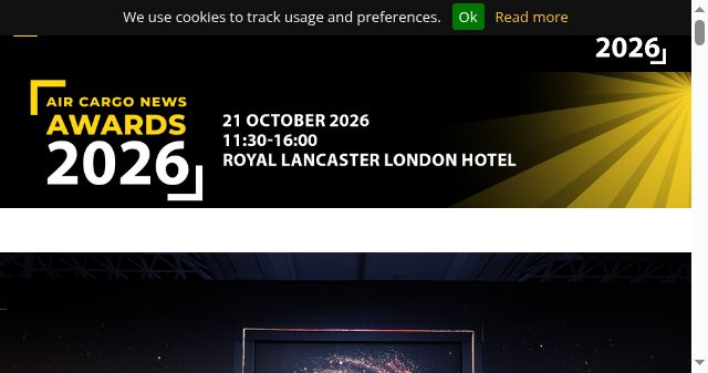 Screenshot of aircargonewsevents.net