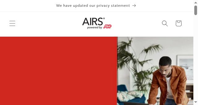 Screenshot of airsdirectory.com