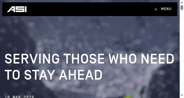 Screenshot of airspace-intelligence.com