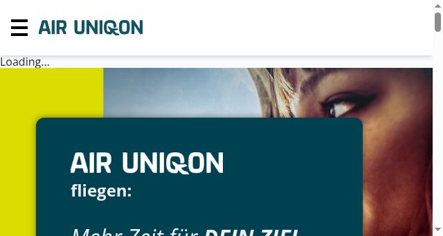 Screenshot of airuniqon.com