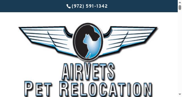 Screenshot of airvets.com