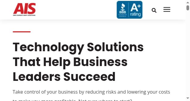 Screenshot of ais-now.com