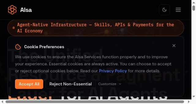 Screenshot of aisa.one