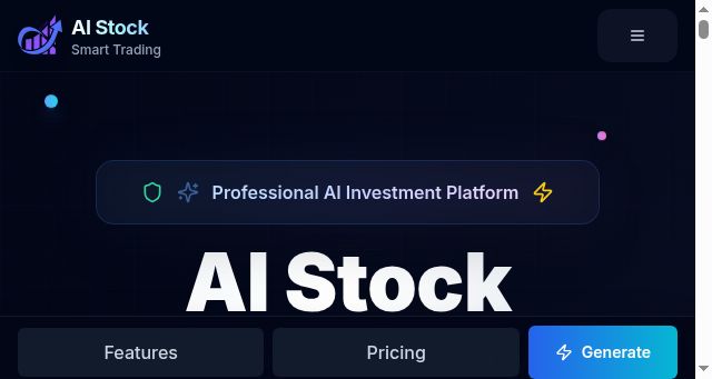 Screenshot of aistock.tools