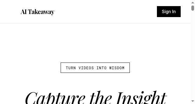 Screenshot of aitakeaway.net