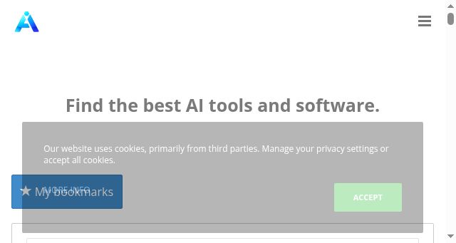 Screenshot of aitooldirectory.eu