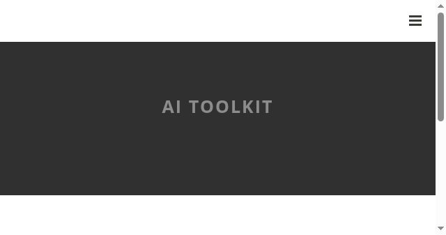 Screenshot of aitoolkit.online