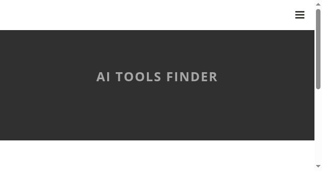 Screenshot of aitoolsfinder.online