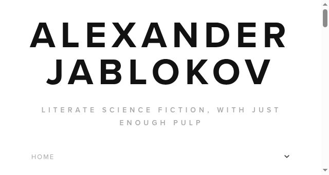 Screenshot of ajablokov.com