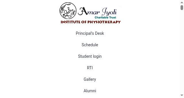 Screenshot of ajipt.org