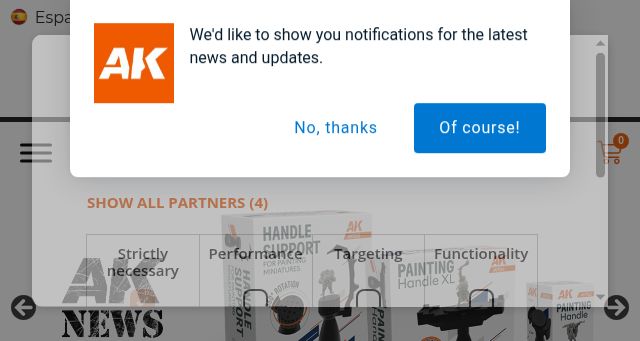 Screenshot of ak-interactive.com