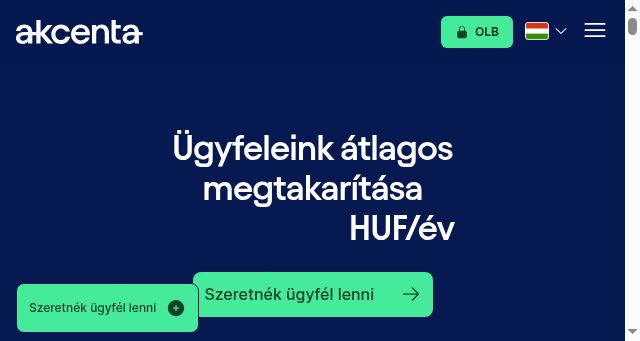 Screenshot of akcenta.hu
