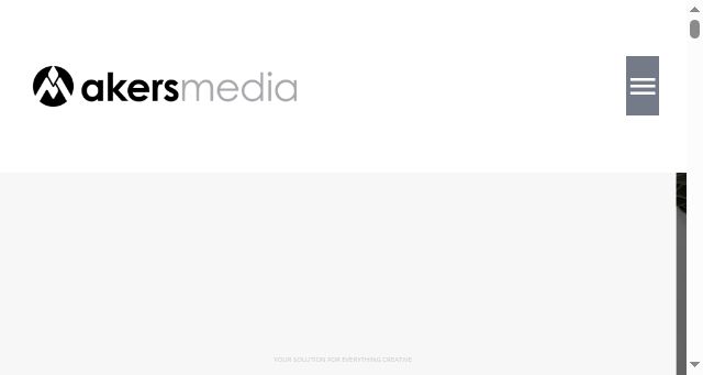 Screenshot of akersmediagroup.com