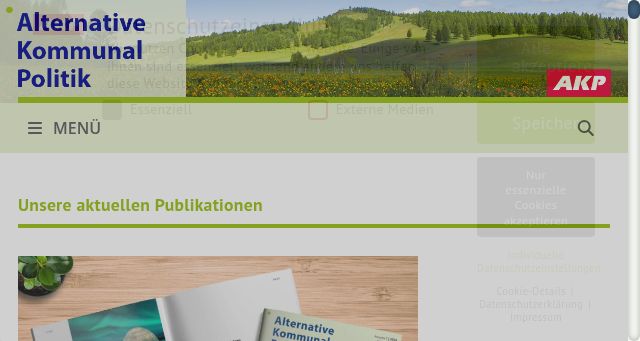Screenshot of akp-redaktion.de