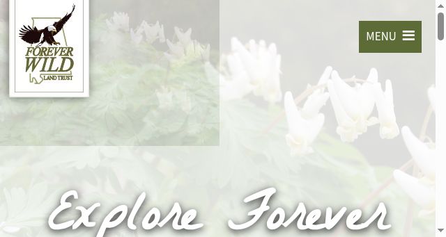 Screenshot of alabamaforeverwild.com