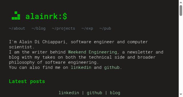 Screenshot of alaindichiappari.dev
