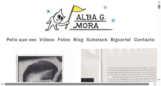 Screenshot of albagmora.com