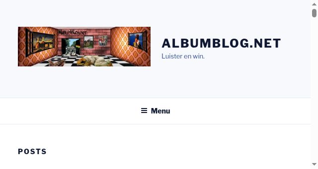 Screenshot of albumblog.net