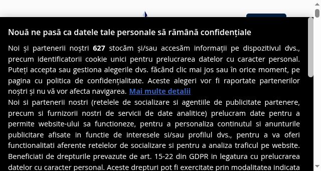 Screenshot of alephbusiness.ro