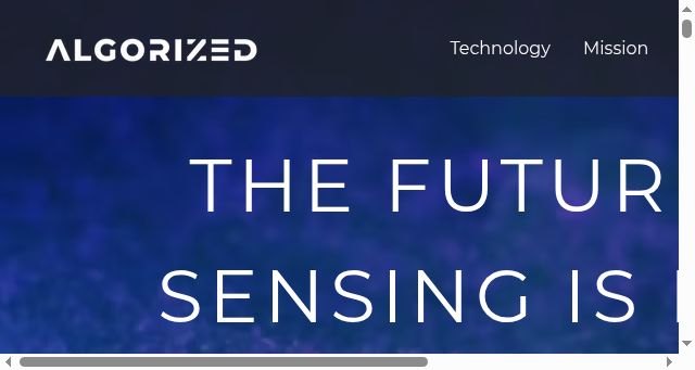 Screenshot of algorized.com